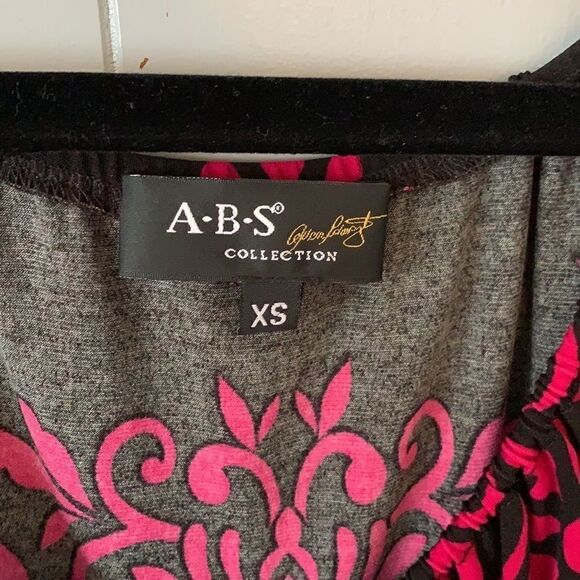 ABS Collection Print Dress Size XS - Picture 2 of 3